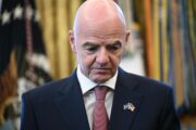 Gianni Infantino / Foto Brendan SMIALOWSKI / AFP