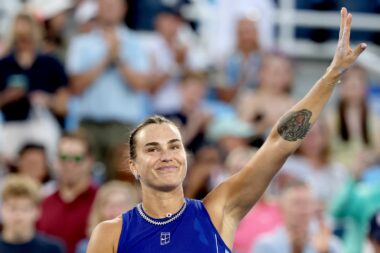 Arina Sabaljenka / Getty Images via AFP