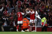 Kai Havertz i Bukayo Saka/Foto AFP/HIna
