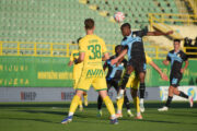 Daniel Adu Adjei tijekom posljednjeg susjedskog derbija na Drosini/Foto PIXSELL