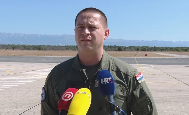 Natporučnik Domagoj Ištvanović / Foto Screenshot HRT