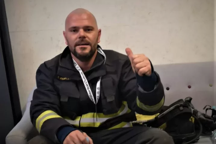 Goran Komlenac / Foto Udruga sindikata profesionalnih vatrogasaca RH