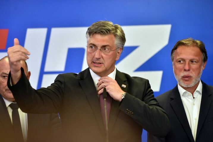 Andrej Plenković i Gordan Jandroković / Foto Davor Kovačević