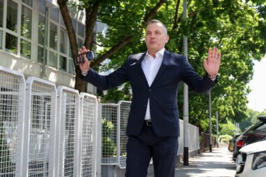 Predsjednik Hrvatskog nogometnog saveza Marijan Kustić / Foto Matija Habljak/PIXSELL