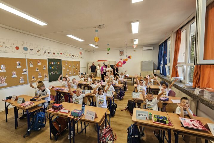 U OŠ Vladimira Nazora u Crikvenici prvašića ima 21 / Foto Grad Crikvenica