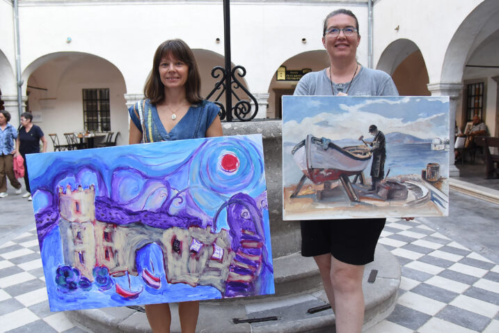 Osvojile povjerenje žirija - Ksenija Puškarić i Morena Brnčić / Foto Dean MICULINIĆ