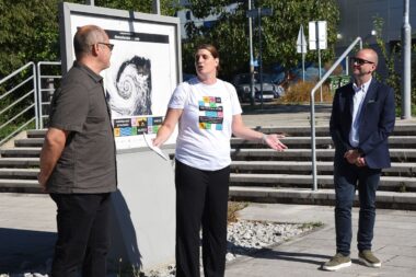 Marko Koržinek, Vedrana Mikulić Crnković i Saša Horvat / Foto Dean Miculinić