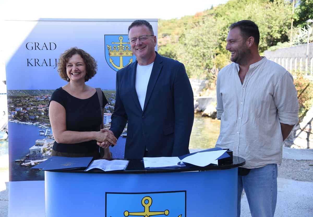 Ira Rechner Šustar, Dalibor Čandrlić i Luka Špalj / Foto Dean Miculinić
