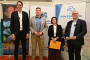 Za modernizaciju primarne zdravstvene zaštite - Robert Matić, Nikola Osojnak, Branka Filipović i Vedran Kružić / Foto Ana Križanec