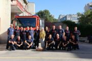 Gradonačelnica Iva Rinčić s hrabrim vatrogascima