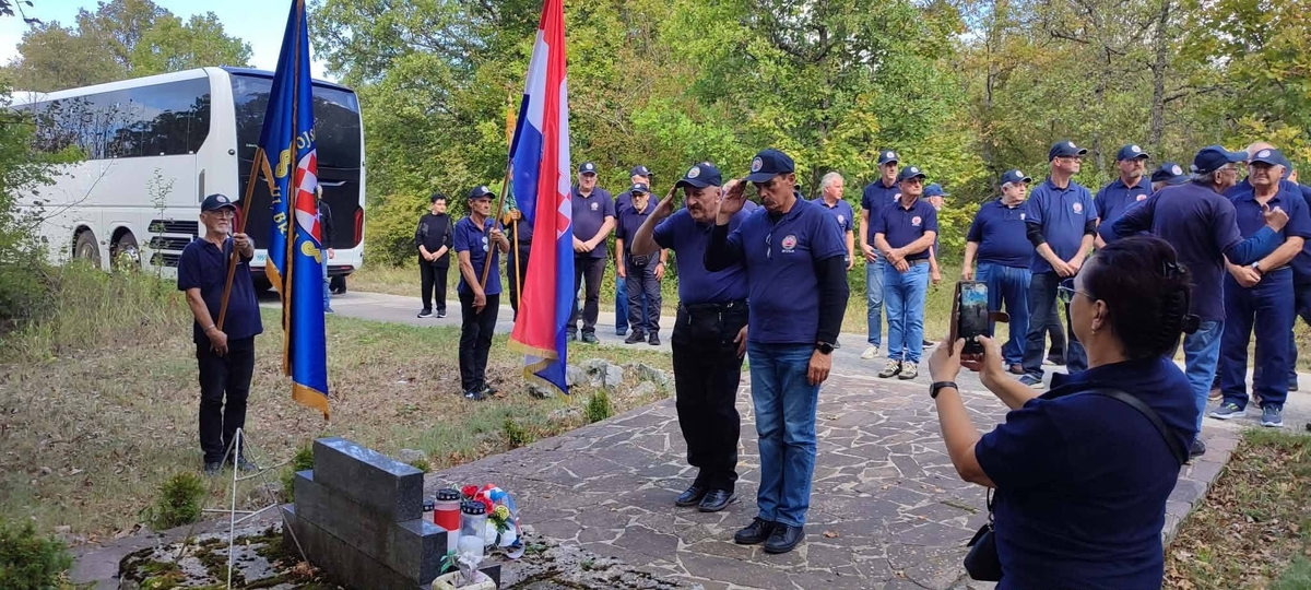 Članovi UDVDR-a Opatija u Ramljanima