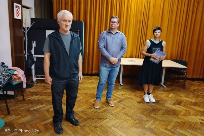 Dinko Jurjević, Željko Ševerdija, Anita Bistričić / Foto Vladimir Mrvoš