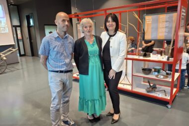 Dominik Damiš, Liljana Host i Sanja Udović