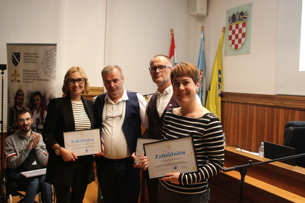 Irena Krmpotić, Ermin Burzić, Denis Beganović i Ivana Pernat