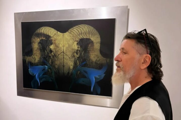 Likovno djelo i njegov autor Dalibor Laginja / Foto Galerija Laurus