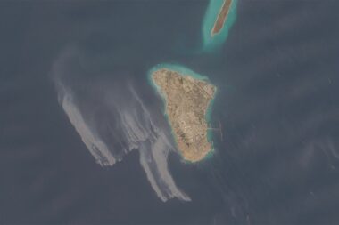 Photo by COPERNICUS SENTINEL DATA 2026 / AFP
