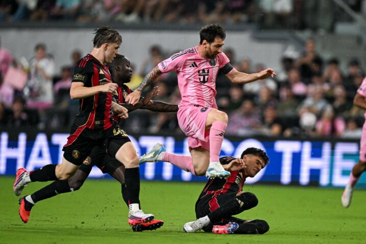 Leo Messi / Photo by CHANDAN KHANNA / AFP