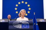 Ursula von der Leyen / Photo by Jean-Christophe VERHAEGEN / AFP