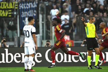 Manu Kone (Roma)/Foto AFP