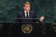 Emmanuel Macron / Foto TIMOTHY A. CLARY / AFP