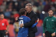 Luka Modrić i Slaven Bilić/Foto HINA