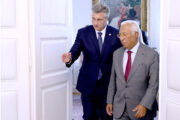 Antionio Costa i Andrej Plenković / Photo: Patrik Macek/PIXSELL