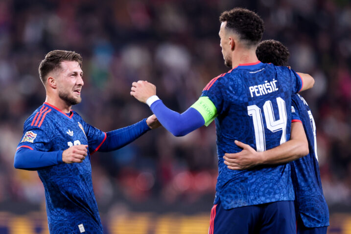 Marco Pašalić i Ivan Perišić/Foto PIXSELL