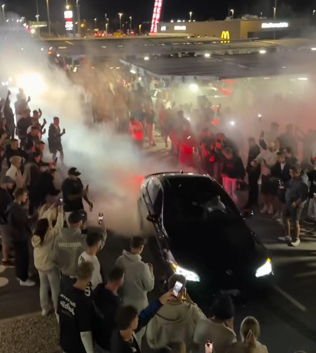 car meet rijeka driftanje