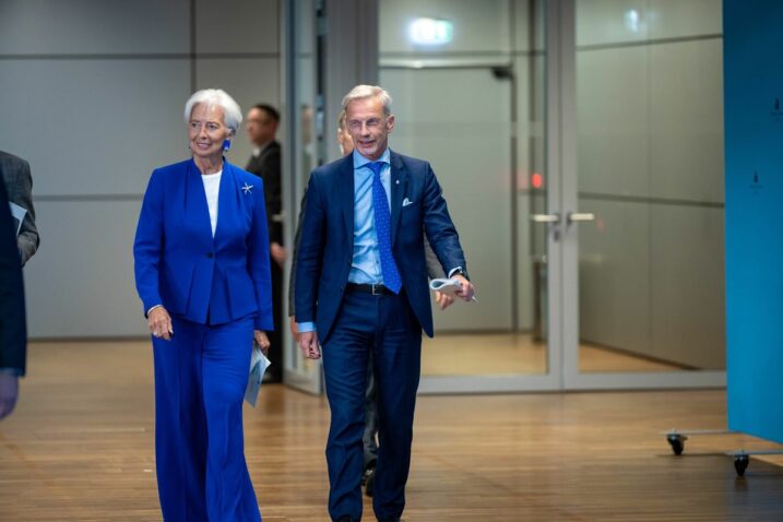 Christine Lagarde i Boris Vujčić / Foto Felix Schmidt for ECB, Lorena Deidda/ECB