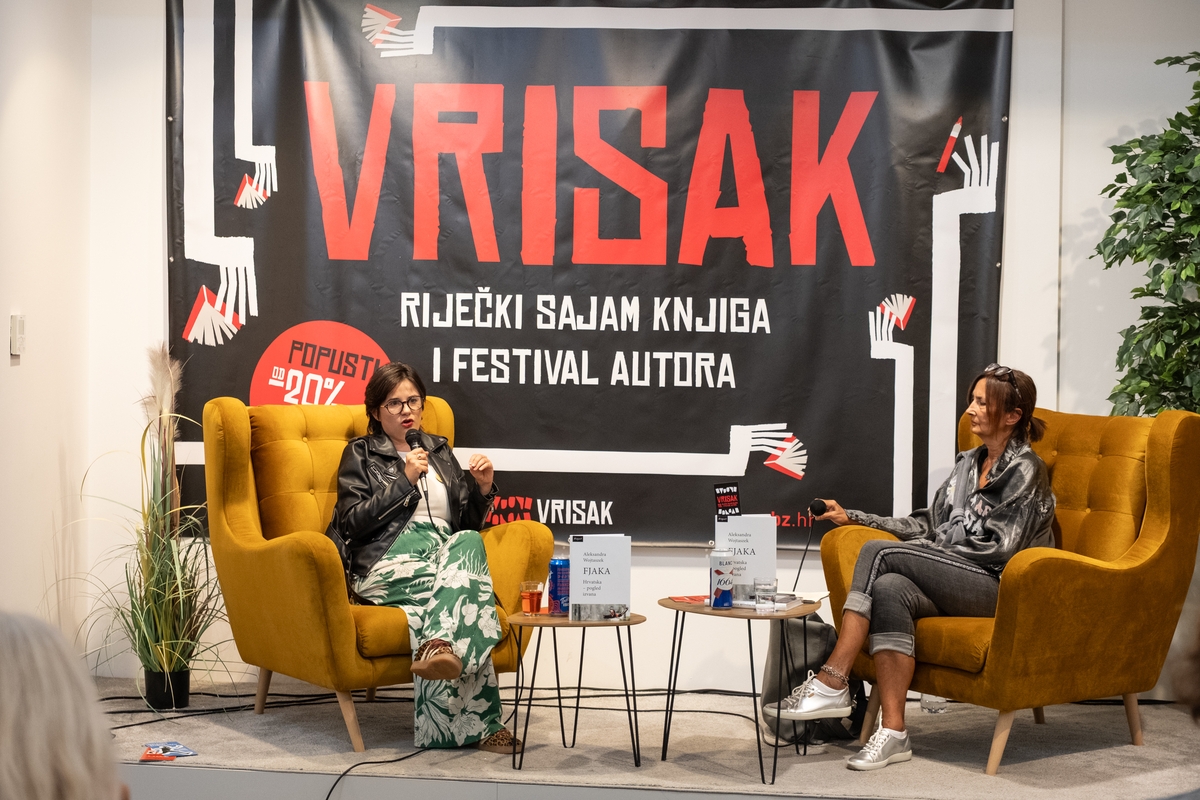 Aleksandra Wojtaszek i Marina Banićević na Vrisku