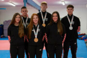 JESOLO ZA PAMĆENJE - Zoe Stojak, Ivano Anzić, Ana Nemarnik, Ivan Zelčić, Lucija Dundović i Damir Kreso/Foto A. KRIŽANEC