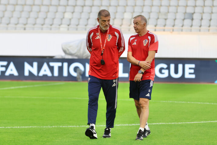Slaven Bilić i Nikola Jurčević/Foto PIXSELL