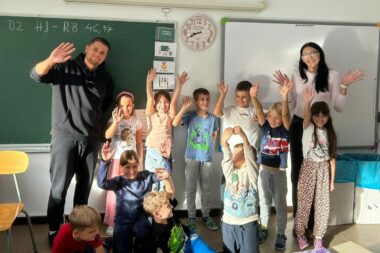 Karlo i Erika u 1.a razredu