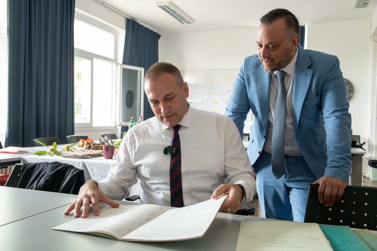 David Vlajčić i Bojan Simonič / Foto Nikola Blagojević