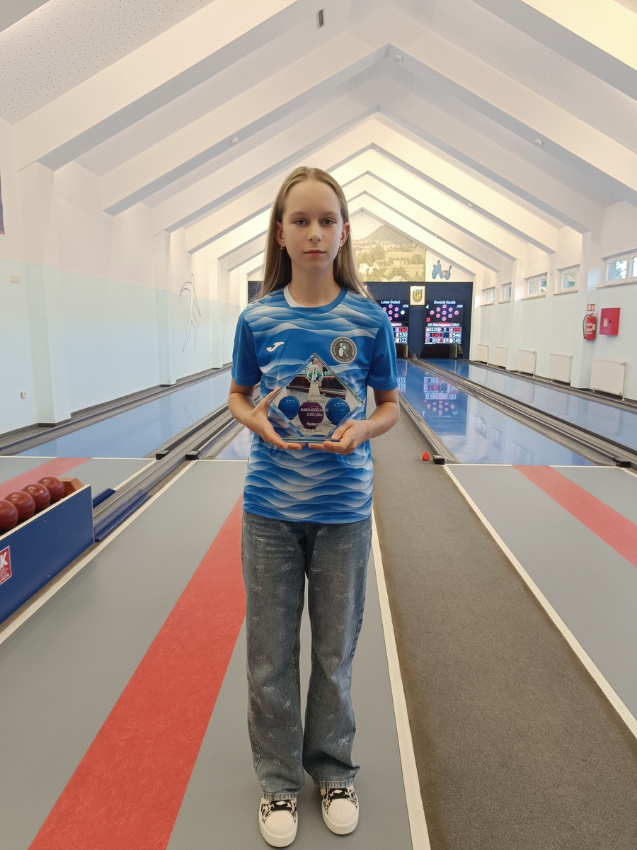 Iris Abramović, najbolja igračica uzrasta U11 u PGŽ 2025. godine