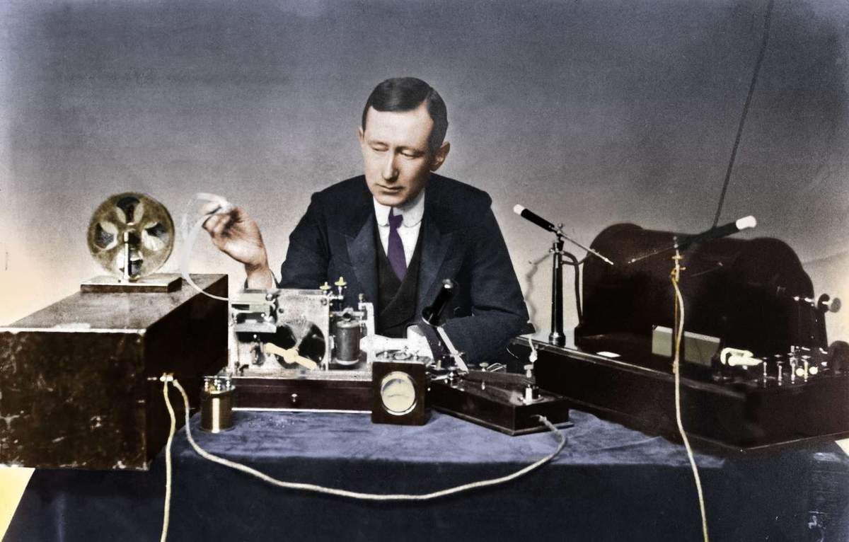 Slavni talijanski izumitelj i nobelovac Guglielmo Marconi