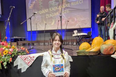 Tia Šutej u Zlataru / Foto OŠ BROD MORAVICE