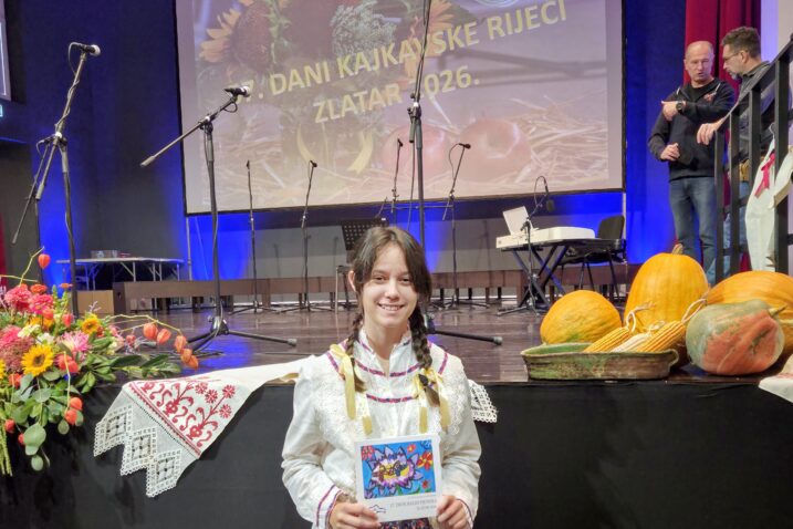 Tia Šutej u Zlataru / Foto OŠ BROD MORAVICE