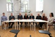 Robert Turković, Josip Španjol, Goran Hauser, Renata Jurišić Grubešić, Dinko Vitezić, Ivo Usmiani, Ana Filošević Vujnović i Nina Dabčević / Foto Ana Križanec