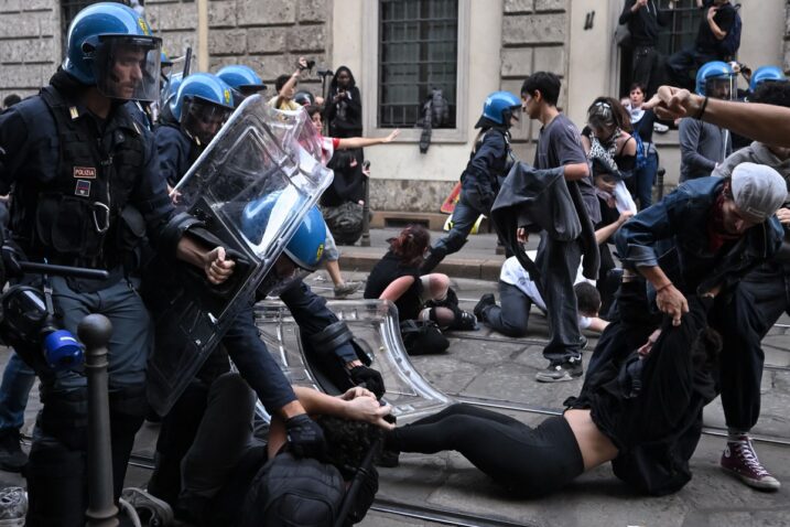 Nakon vala nasilnih prosvjeda, Meloni šalje 500 vojnika u Milano. Novi najavljeni za vikend
