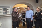 Detalj s otvorenja izložbe u knjižnici / Foto D. PRPIĆ