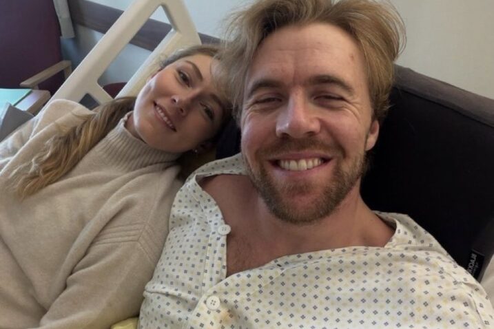 Michaela Shiffrin i Aleksander Aamodt Kilde