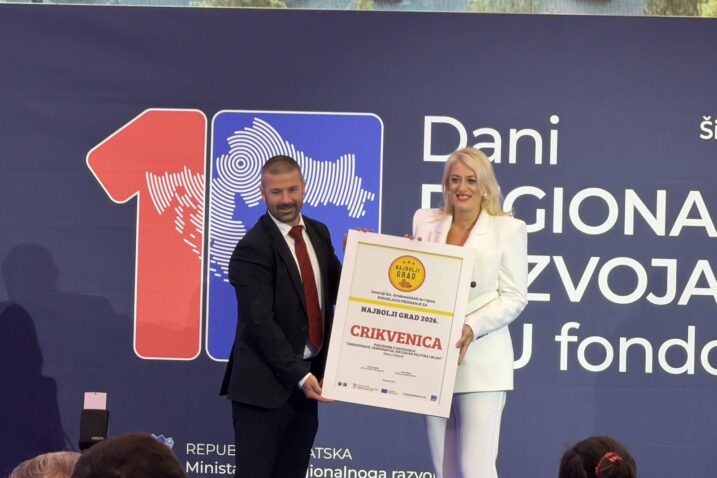 Crikvenica najbolji mali grad za obrazovanje, demografiju i mlade