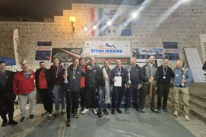 Memorijalni kup u podvodnom ribolovu "Četiri zvonika" u Rabu / Foto ŠRK Dolin