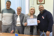 Toma Jelušić, Dorotea Pešić Bukovac, Katarina Kukolj i Andrija Crnić / Foto MARKO GRACIN