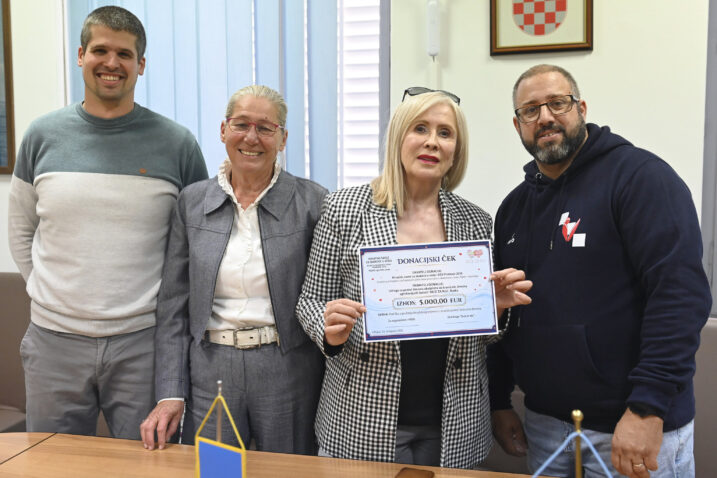 Toma Jelušić, Dorotea Pešić Bukovac, Katarina Kukolj i Andrija Crnić / Foto MARKO GRACIN