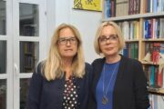 Ravnateljica knjižnice Rab Lidija Domijan-Šipovac i Marina Vujčić