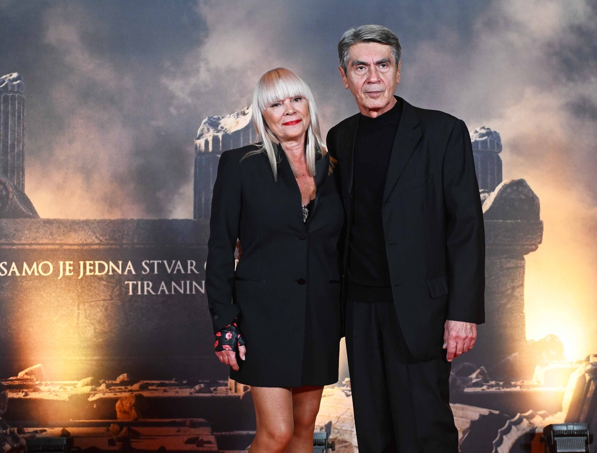 Anja Šovagović Despot i Dragan Despot / Foto Renato Branđolica