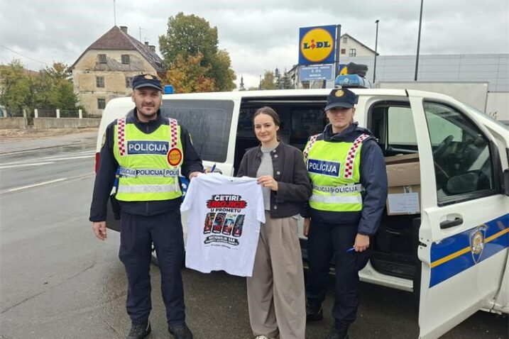 Lički policajci u akciji za veću sigurnost u prometu