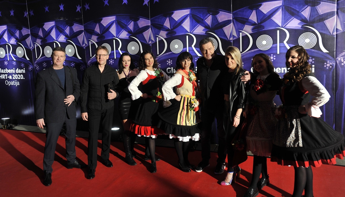 Na Dori 2020. - Duško Rapotec Ute, Robert Pilepić, Eleonora Ražem, Marina Katić, Suzana Matušan Avgustin, Alen Vitasović, Božidarka Matija Čerina, Aara Astafović i Lea Belaić